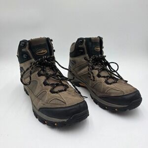 Goodyear Teton Walnut Men's Hiking Boots Brown Black Mid Top Size 13